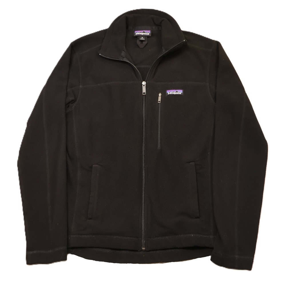 Patagonia Women XS Better Sweater Regulator Fleece Jacket Black Full Zip 26171